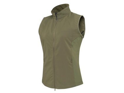 7078 Gravite Windblock damska vesta Green Stone