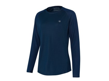 7081 Ciel Tech damske tricko LS Blue Total Eclipse