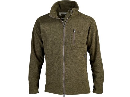 WAGRAIN-FZ  green/black mikina (Veľkosť S)