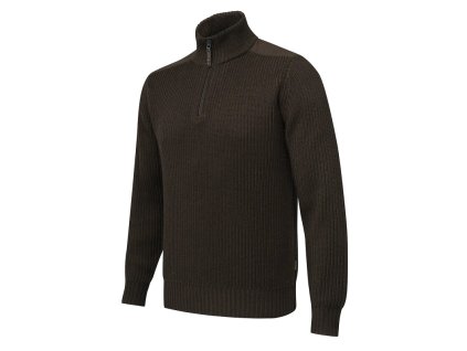 Dover Half Zip Tech sveter - Brownbark&Moss (Veľkosť L)