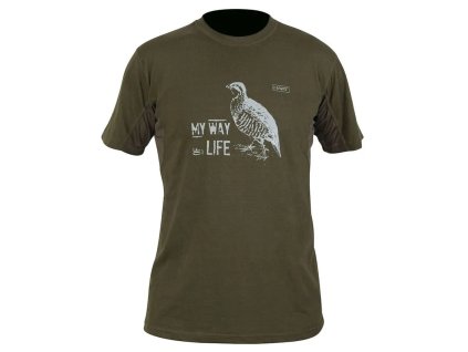 BRANDED T-SHIRT Partridge - Kuropta tričko (Veľkosť S)