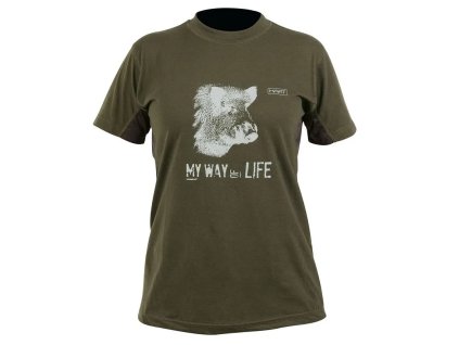 BRANDED T-SHIRT Basurde-Diviak dámske tričko (Veľkosť S)