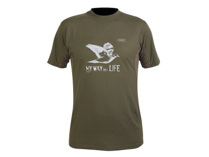 BRANDED T-SHIRT Ringdove - Holub hrivnák tričko (Veľkosť S)