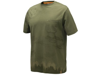 4070 beretta forest tricko dark olive