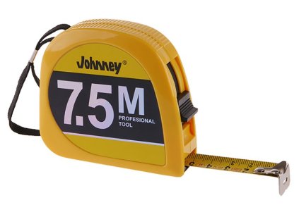 Meter zvinovací JOHNNEY KDS 7.5mx19mm
