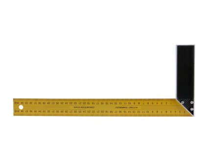 Uholník 400mm žltý