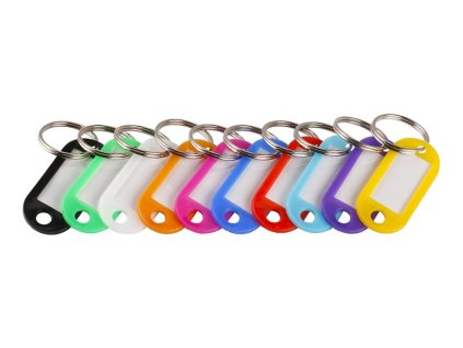 Visačky ku kľúčom 100ks, krúžok 1.3mm