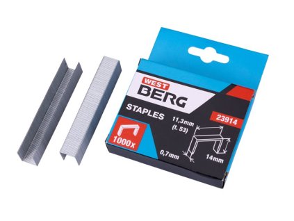 Spony WESTBERG typ 53/14mm 1000ks/box