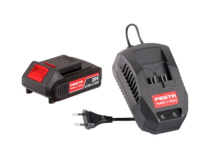 Súprava batérie 2.0Ah(28080) + nabíjačka 2,4 A(28085) !OBJ!