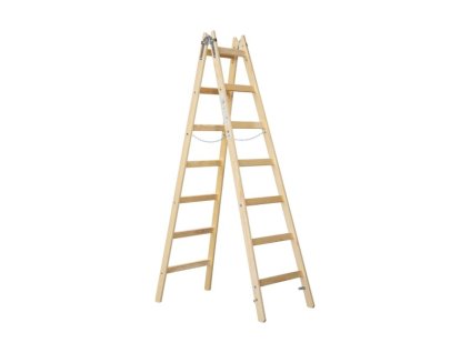 Štafle drevené STANDARD 7 priečok, L=2,14m