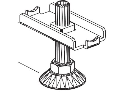 Podpera stojiny 80mm !OBJ!
