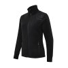 8717 hp logo full zip fleece damska mikina black