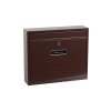 Poštová schránka veľká hnedá 31x36x9cm 237
