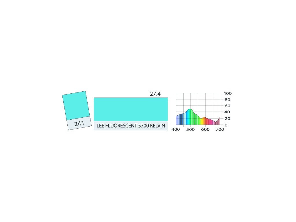 LEE Filters 241 Lee Fluorescent 5700K ROLE