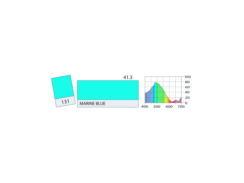 LEE Filters 131 Marine Blue PAR