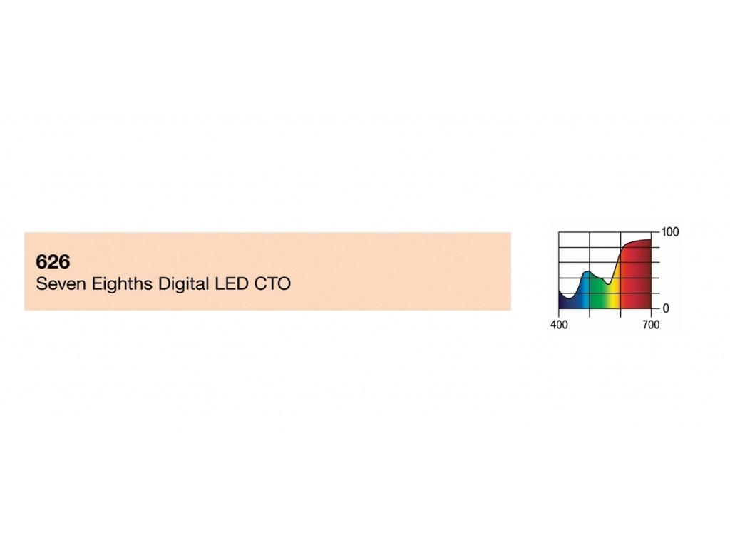 LEE Filters 626 7/8 Dig. LED C.T.O. PAR