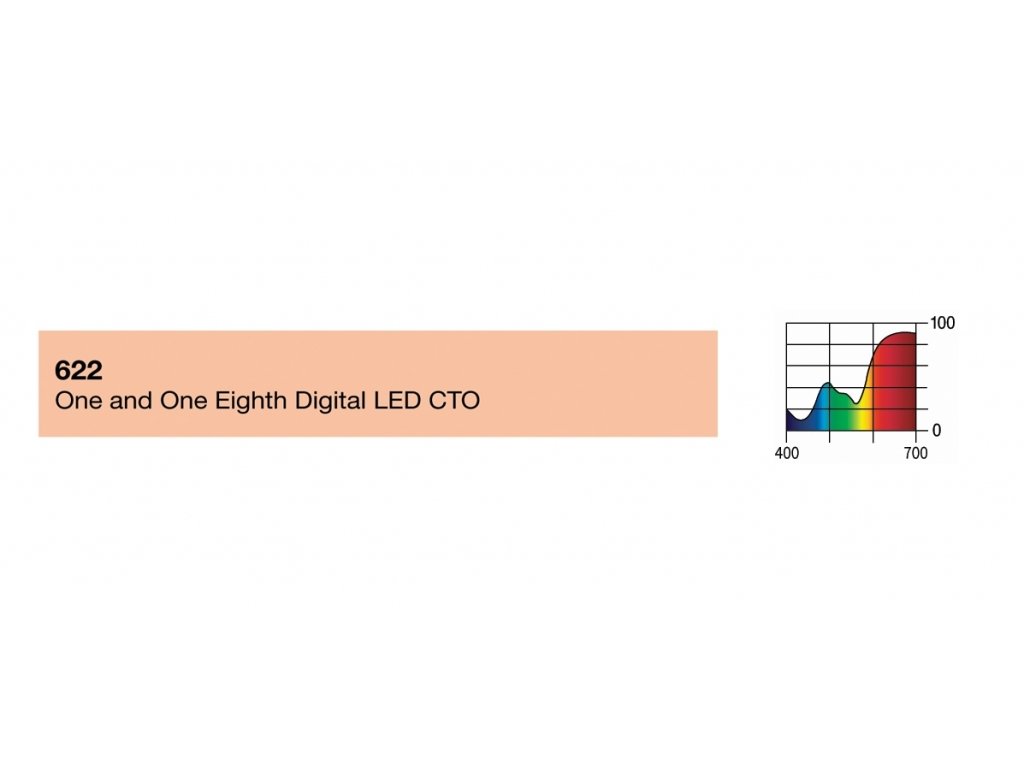 LEE Filters 622 1.1/8 Dig. LED C.T.O. BCM