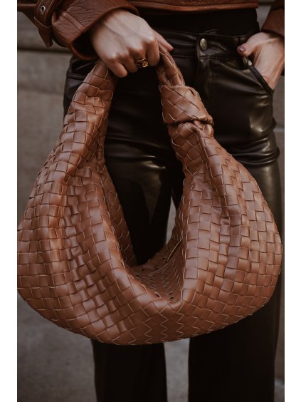 Maxi kabelka Maya Cognac