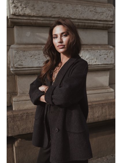 Off black sako boyfriend