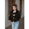 Kožená bunda SIMI CROCO black