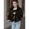 Kožená bunda SIMI CROCO black