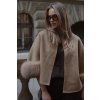 Kabátek Evelyn Camel