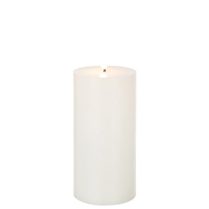 Led svíčka WHITE 23 cm