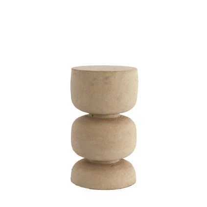 Odkládací stolek PAPERMACHE beige
