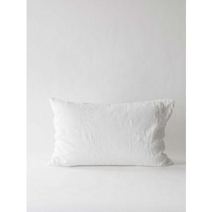 pc linen 60x90 bleached white