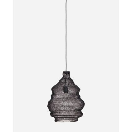 KOVOVÉ STÍNIDLO BLACK 40 CM