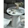 Konferenční stolek UNIQUE white 55 cm