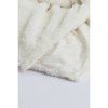 Pléd TEDDY cream white