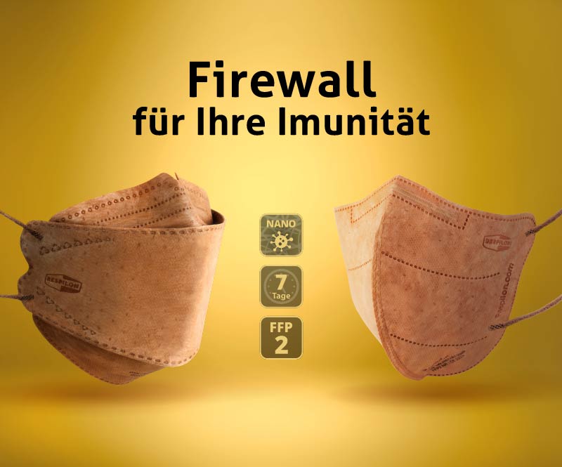 Zukunft der Atemschutzmasken? Selbststerilisierung