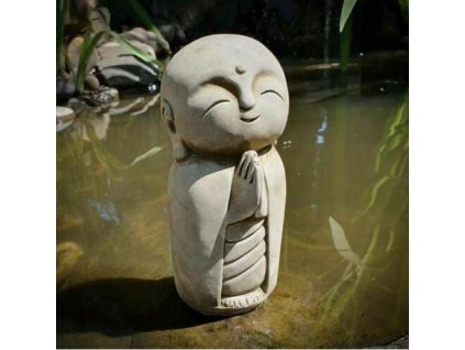 Steinfigur Gartenfigur Moench