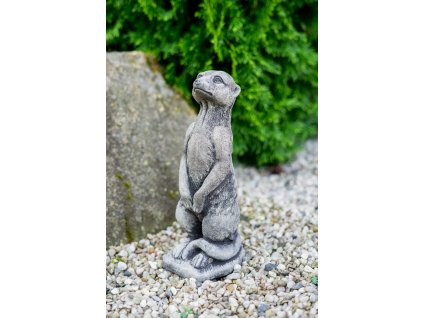 Zahradní betonová dekorace Surikata