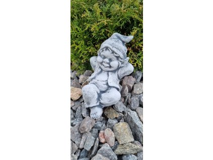 Steinfigur Gartenfigur Troll Chill.jpg.jpg 16cm 490