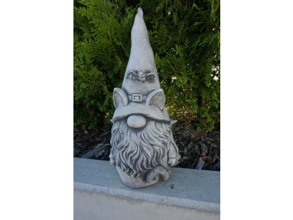Steinfigur Gartenfigur Wichtel Halloween 41x19 1040
