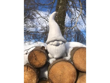 Steinfigur Gartenfigur Zwerg Lui 31x15 675kč