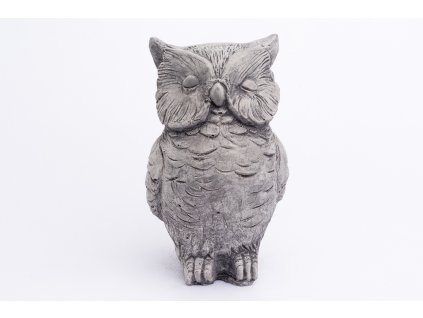 Zahradní betonová dekorace Malá sova č.2
