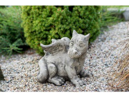 Zahradní betonová dekorace Dráček