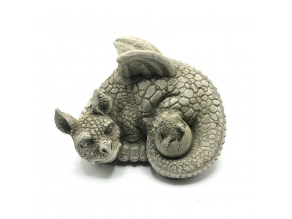 Zahradní betonová dekorace - Dračí máma