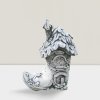 Steinfigur Gartenfigur Feenhaus schuhi 22x16 5 629