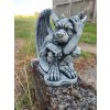 Steinfigur Gartenfigur Gargoyle fred 28x22 990