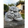 Steinfigur Gartenfigur Gargoyle Jericho 24x18cm 750