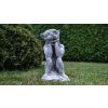 Steinfigur Gartenfigur Gargoyle Hanki 32x15 875
