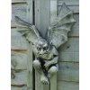 Steinfigur Gartenfigur Gargoyle Ringoe 35x27 1025