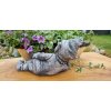 Steinfigur Gartenfigur Elfe Gondor2 15x30cm