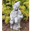 Steinfigur Gartenfigur Fee Arion 29x15cm