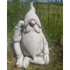 Steinfigur Gartenfigur Zwerg Larry 27x18cm 675