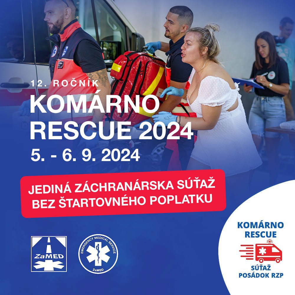 Odpočítavame dni do Komárno Rescue: Podporujeme záchranárov na jedinečnej súťaži